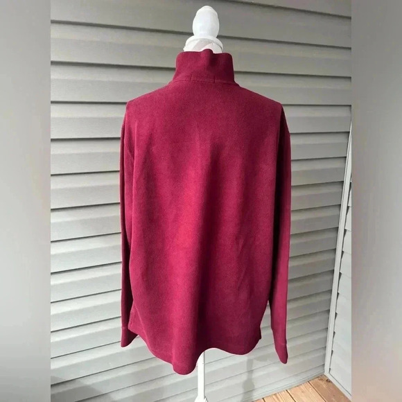 Polo Ralph Lauren Red Sweater 1/4 Zip With Pony Logo - Picture 3 of 10